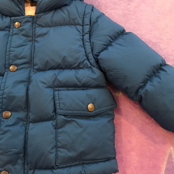 Burberry toddler Puffer winter coat - Picture 3 of 7